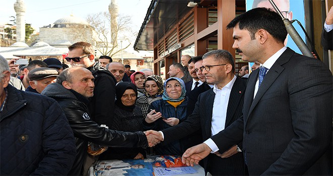 Çevre Ve Şehircilik Bakanı Murat Kurum Üsküdar’da Önemli Ziyaretlerde Bulundu