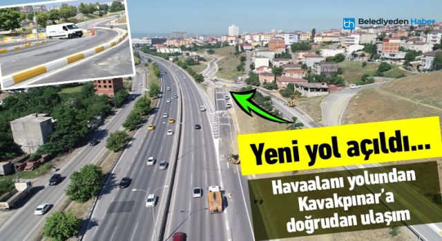 HAVAALANI YOLUNDA KAVAKPINAR'A DOĞRUDAN ULAŞIM