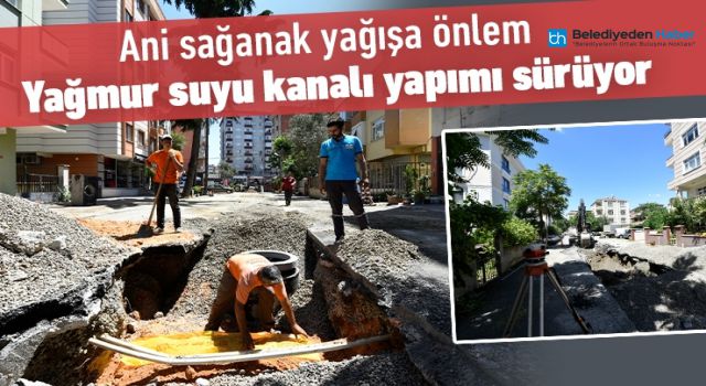 YENİ MAHALLE ILGAZ SOKAĞA YAĞMUR SUYU KANALI