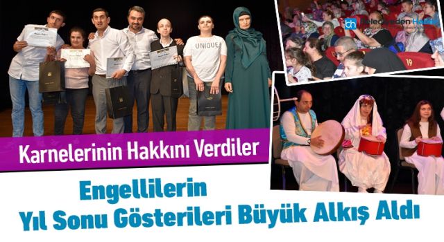 YIL SONU GÖSTERİLERİ BÜYÜK ALKIŞ ALDI