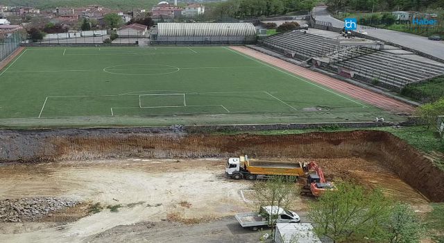 ÖMERLİ SPOR TESİSLERİ’NDE ÇALIŞMALAR BAŞLADI