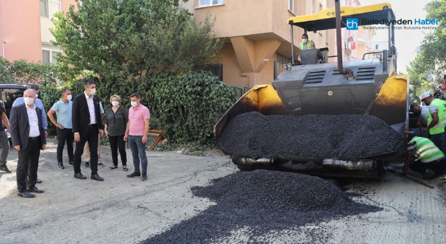 Kartal’da Asfaltlanmayan Mahalle Kalmayacak