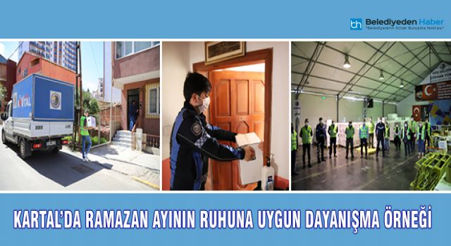 KARTAL’DA RAMAZAN AYININ RUHUNA UYGUN DAYANIŞMA ÖRNEĞİ