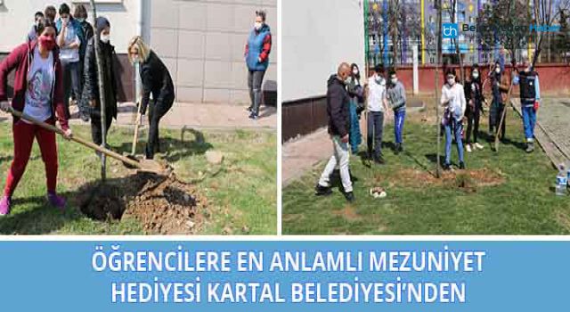 Öğrencilere En Anlamlı Mezuniyet Hediyesi, Kartal Belediyesi’nden