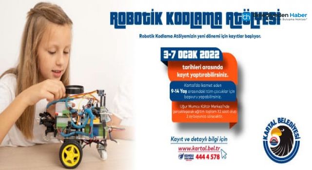 Kartal'da Robotik Kodlama Atölyesi Kayıtları Başladı