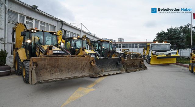 KARTAL BELEDİYESİ BEKLENEN YOĞUN KAR YAĞIŞI NEDENİYLE TEYAKKUZA GEÇTİ