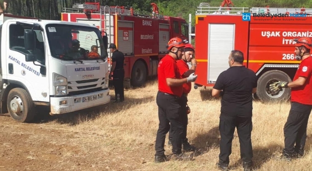 KARTAL BELEDİYESİ EKİPLERİNİN MARMARİS’TEKİ YANGINLA MÜCADELESİ SÜRÜYOR