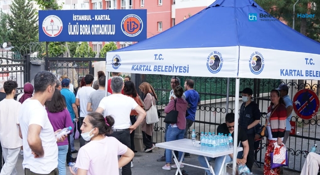 KARTAL BELEDİYESİ’NDEN YKS’YE GİREN ÖĞRENCİLERE DESTEK