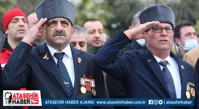 18 Mart Çanakkale Zaferi Çelenk Töreni Ataşehir’de Gerçekleşti