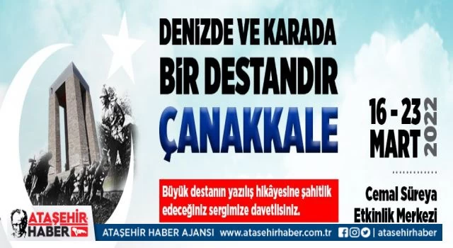 Ataşehir’de “18 Mart Çanakkale Zaferi”ne Özel Etkinlikler