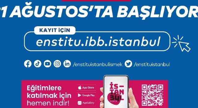 Enstitü İsmek Kayıtları 31 Ağustos’tan İtibaren Başlıyor!