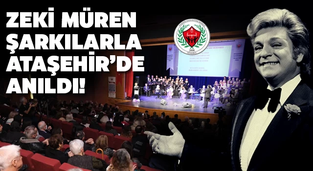 Zeki Müren Şarkılarla Ataşehir’de Anıldı