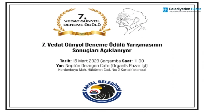 7. Vedat Günyol Deneme Ödülü Yarışmasının Sonuçları Açıklanıyor