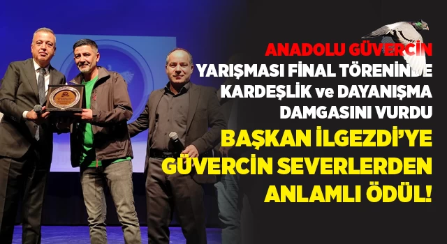 Anadolu Güvercin Yarışması Final Töreninde Dereceye Girenler Ödüllerine Kavuştu!