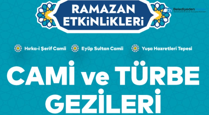 Kartal Belediyesi’nden Ramazan Ayında Vatandaşlara Cami Ve Türbe Ziyareti