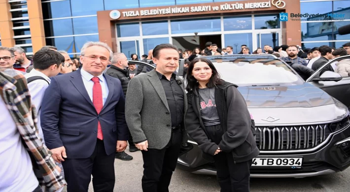 Tuzla’da Yerli Araba Togg’a Yoğun İlgi