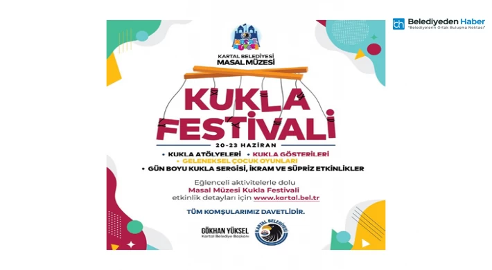 Kartal Belediyesi Masal Müzesi, Kukla Festivali’ne Ev Sahipliği Yapacak