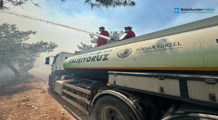 Kartal Belediyesi Ekiplerinden Çanakkale’deki Yangın Mücadelesine Destek