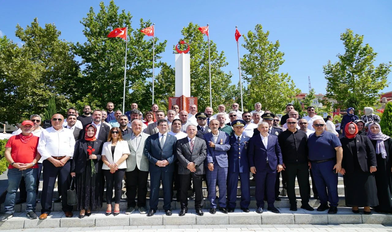 15 Temmuz şehitleri Çekmeköy'de anıldı