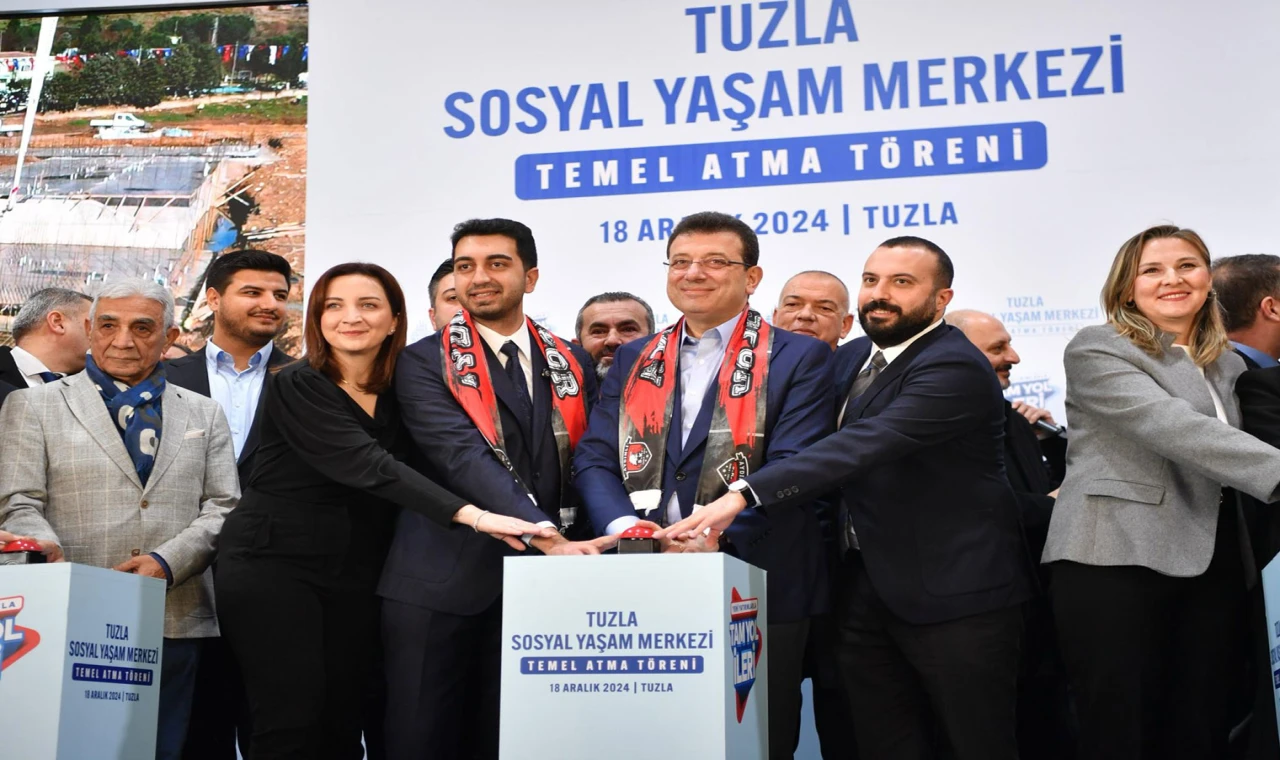 Tuzla Sosyal Yaşam Merkezi’nin Temel Atma Töreni gerçekleşti