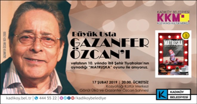 Gazanfer Özcan Kadıköy'de Anılıyor