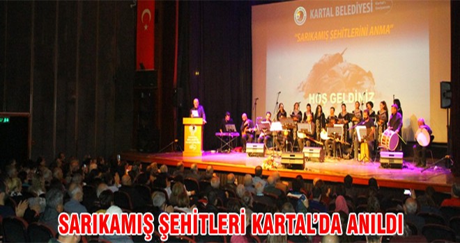 Sarıkamış Şehitleri Kartal’da Anıldı