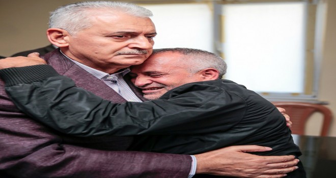 Başbakan Yıldırım, Helin Palandöken’in Ailesini Ziyaret Etti