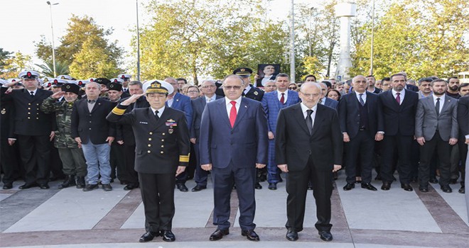 Gazi Mustafa Kemal Atatürk Saygıyla Anıldı