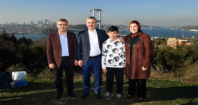 Ak Parti İstanbul İl Başkanı Bayram Şenocak Nakkaştepe Millet Bahçesi’nde