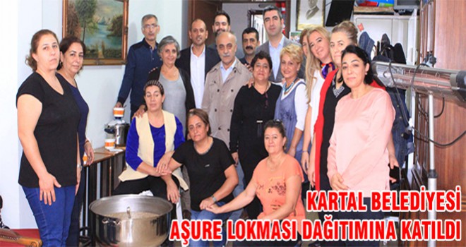 Kartal Belediyesi Aşure Lokması Dağıtımına Katıldı