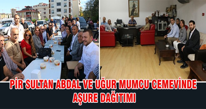 Pir Sultan Abdal Ve Uğur Mumcu Cemevinde Aşure Dağıtımı