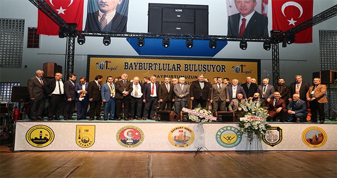 Başkan Hasan Can Bayburtlu Hemşehriler İle Bir Araya Geldi