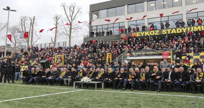 Tarihi Beykoz Stadı Açıldı