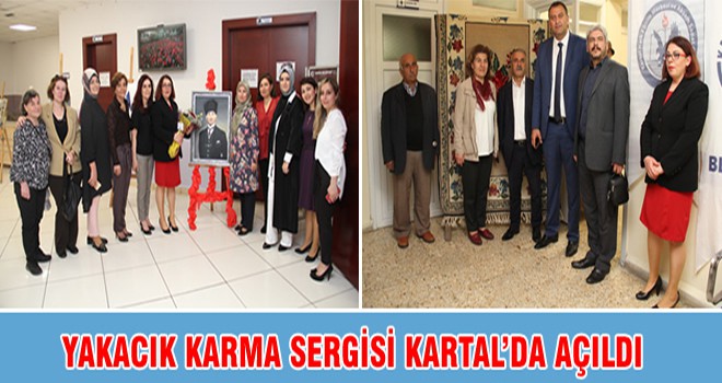 Yakacık Karma Sergisi Kartal’da Açıldı