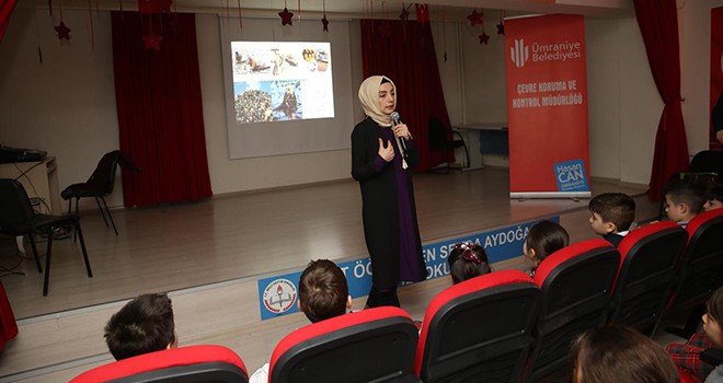 Şehit Öğretmen Sevda Aydoğan İlkokulu’nda Öğrencilere Çevre Eğitimi Verildi