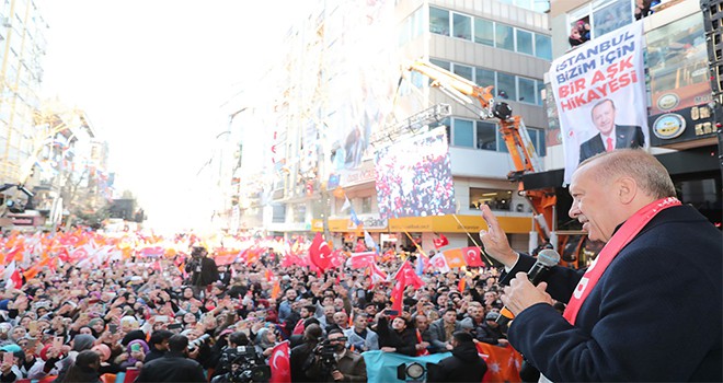 Cumhurbaşkanımız Sayın Recep Tayyip Erdoğan Ümraniye’de!