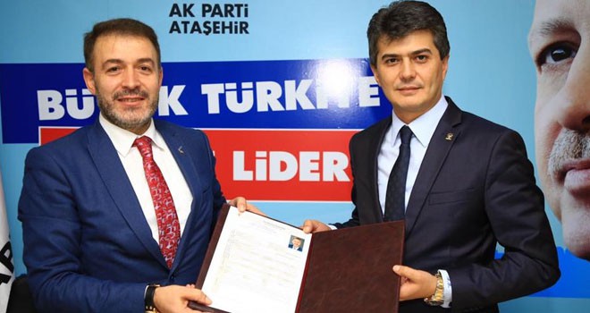 Mehmet Genç, AK Parti Ataşehir Belediye Başkan Aday Adaylık Başvurusunu Yaptı