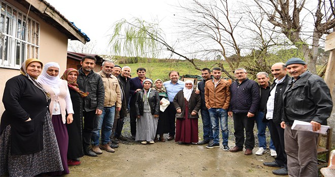 Erzincanlı aileden Başkan Ali Kılıç’a destek