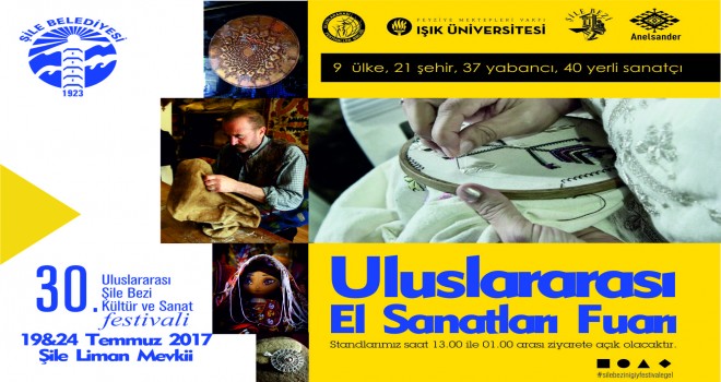 Bu sene 30.su düzenlenecek olan Şile Bezi Kültür ve Sanat Festivali 19 Temmuz’da başlıyor.