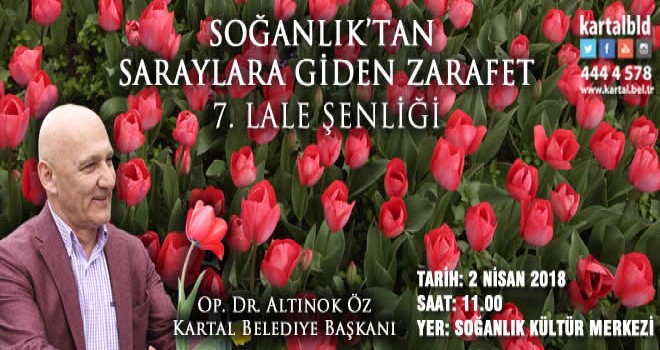 KARTAL BELEDİYESİ 7. LALE ŞENLİĞİ 2 NİSAN’DA