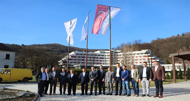 Başkan Hasan Can, Ümraniye Belediyesi’nin Kardeş Şehri Fojnica’ya Resmî Ziyarette Bulundu