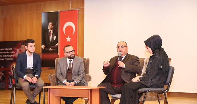 Başkan Hasan Can Ümraniye Anadolu İmam Hatip Lisesi Öğrencileriyle Bir Araya Geldi