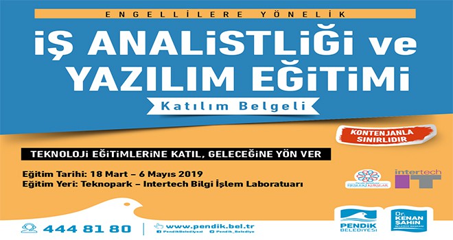 Engelliler İçin Önemli Meslek Eğitimi Fırsatı