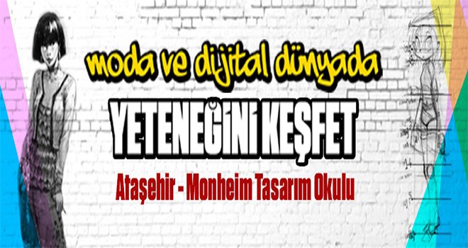 “Ataşehir Monheım Tasarım Okulu”nda Eğitimler Başlıyor