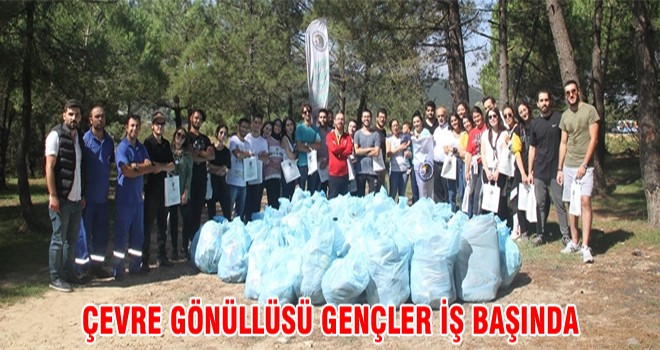 Çevre Gönüllüsü Gençler İş Başında