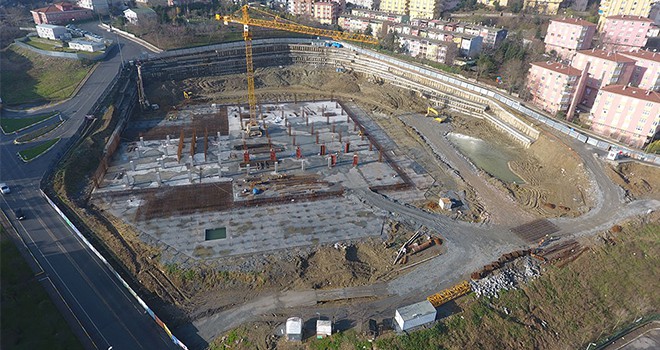 Gaziosmanpaşa Şehir Stadyumu İnşaatı Tüm Hızıyla Devam Ediyor