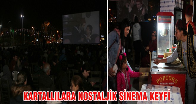 Kartallılara Nostaljik Sinema Keyfi