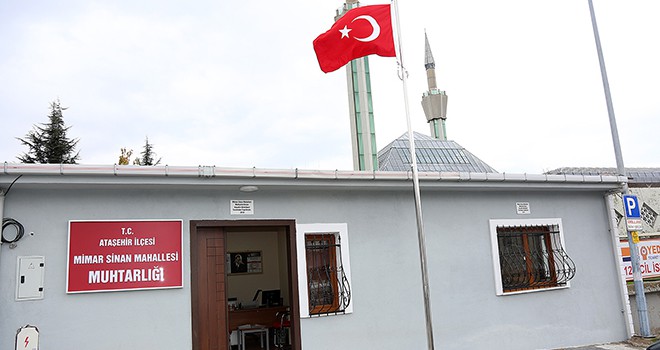 Mimar Sinan Yeni Muhtarlık Binasına Kavuştu