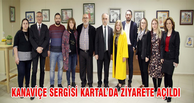 Kanaviçe Sergisi Kartal’da Ziyarete Açıldı