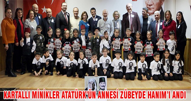 Kartallı Minikler Atatürk’ün Annesi Zübeyde Hanım’ı Andı